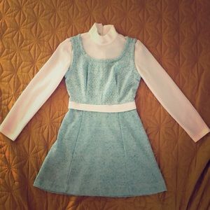 Vintage Powder Blue Dress